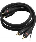 High-Quality Stereo Audio Connection Cables, 0.8 m