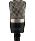 Compact large diaphragm condenser microphone