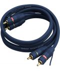 High-quality stereo audio connection cable, 0.8 m