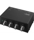 Stereo headphone amplifier, 4 outputs