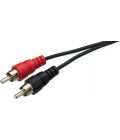 Stereo audio connection cable, 1.8 m