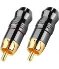 High-end RCA plugs