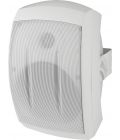 Weatherproof 2-way PA wall-mount speaker system, white