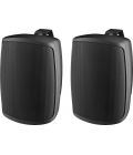 Pair of 2-way PA speaker systems, black